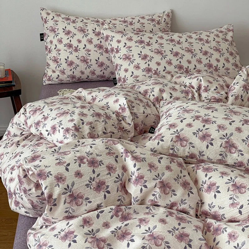 Bohemia Printed Linen-cotton Bedding Sets