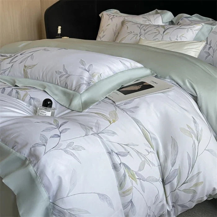 100% Cotton 300TC Summer 4 Piece Bedding Set