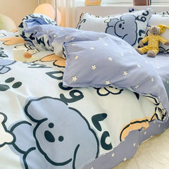 Cute Dog Bedding Set
