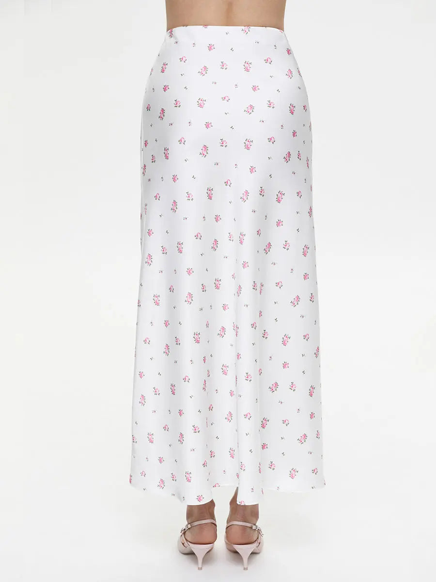 Deena High Waist Printed Skirt