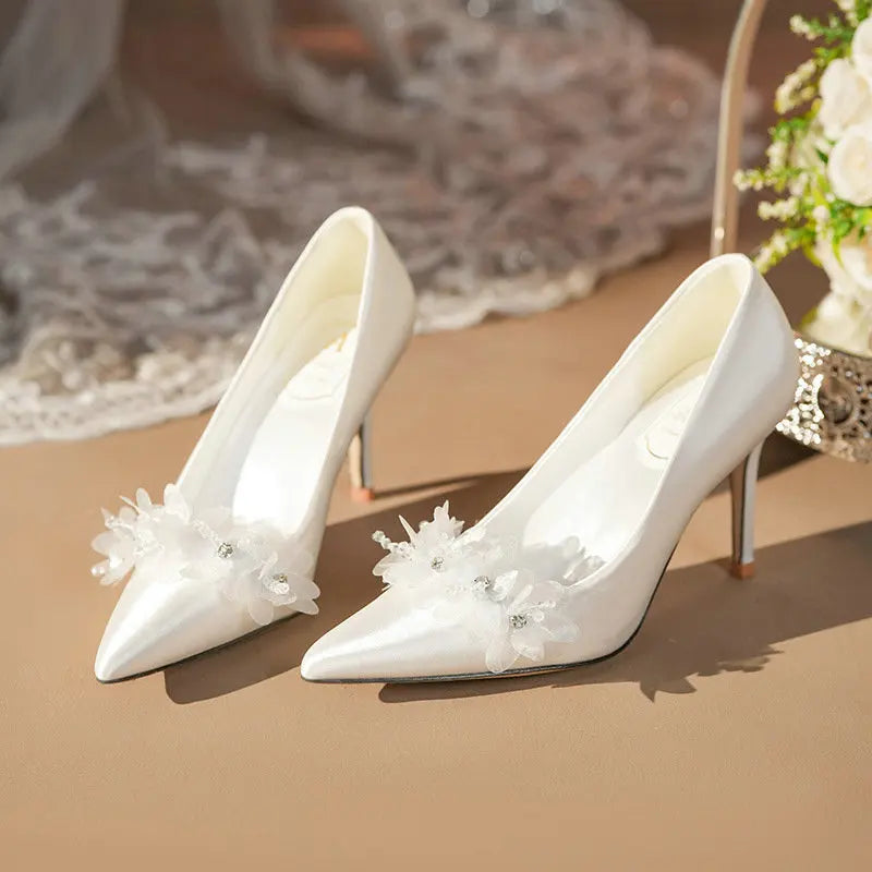 Pearl Chain Engagement Shoes