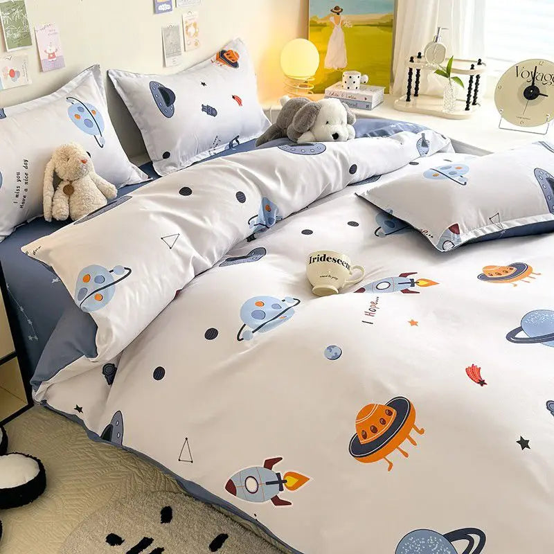 Cool Boys Airship Bedding Set