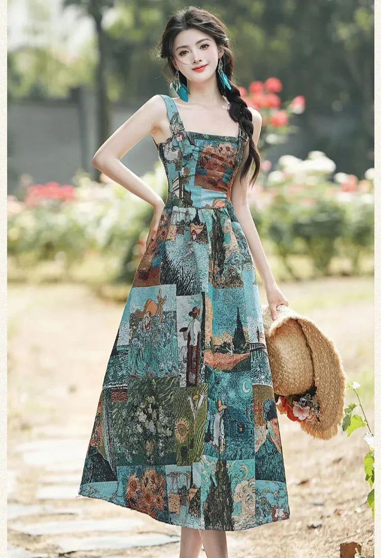 Vestido Jacquard de Muse Inspirado