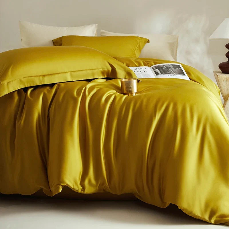 600TC Lyocell Soft Silky Cooling Bedding Set