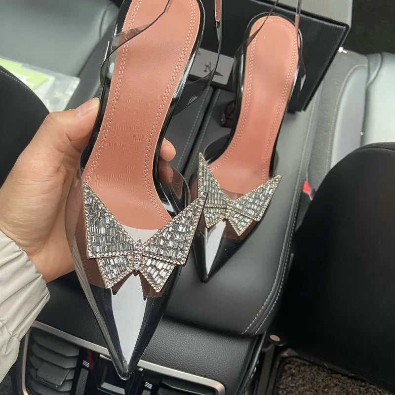 Transparent PVC Women Pumps