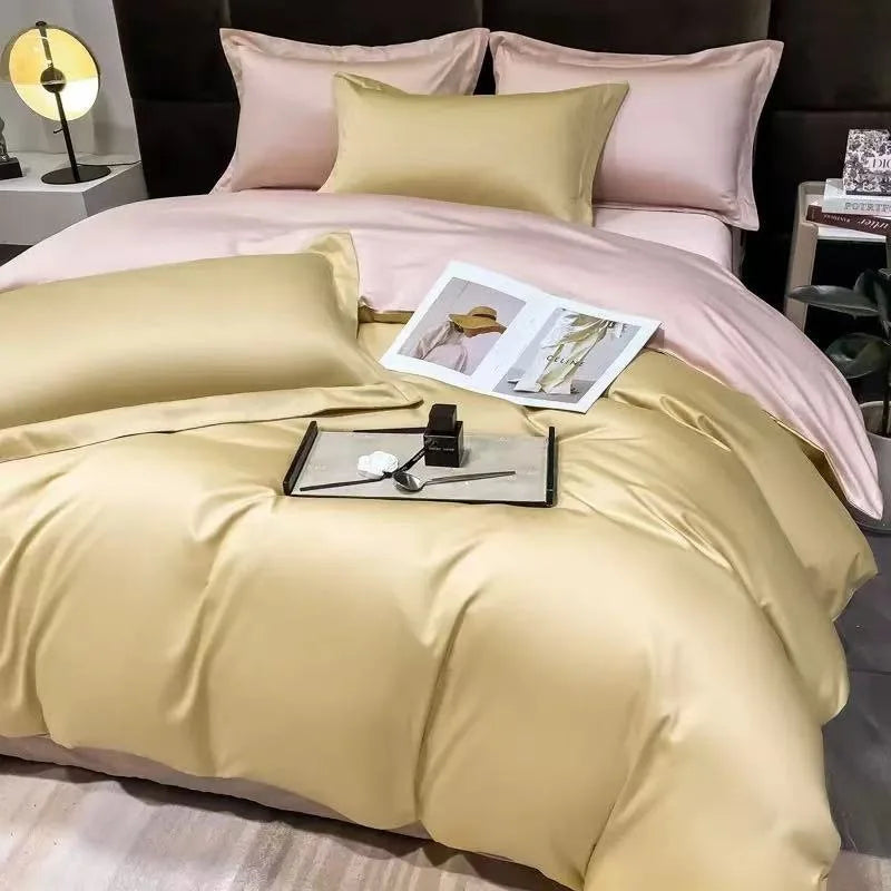 Luxury 100% Cotton 4Piece Bedding Set