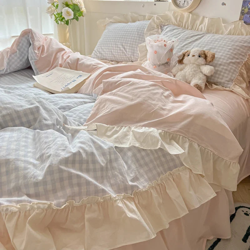 Korean Princess Style Bedding Set