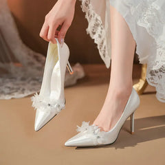 Pearl Chain Engagement Shoes