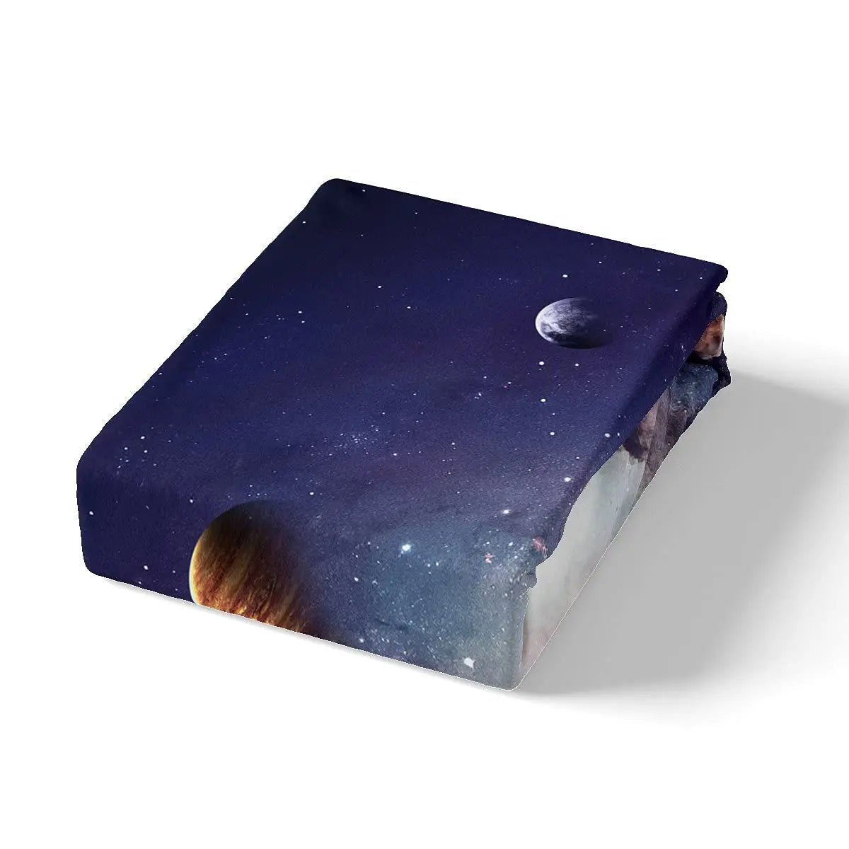 Universe Duvet Set with Pillowcase Planet Galaxy Printed Boys Girls Custom Made Digital Printed 3-Piece No Bed Sheet Bedding Set