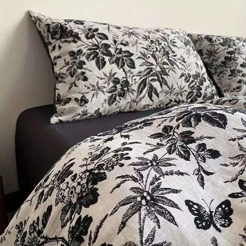 Cute Duvet Cover Set Flat Sheet Pillowcase No Filler Fashion Twin Double Queen Size Kids Adult 2024 Bedding Linens