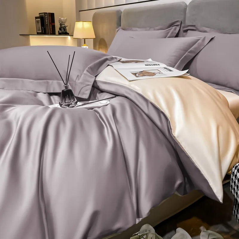 Luxury 100% Cotton 4Piece Bedding Set