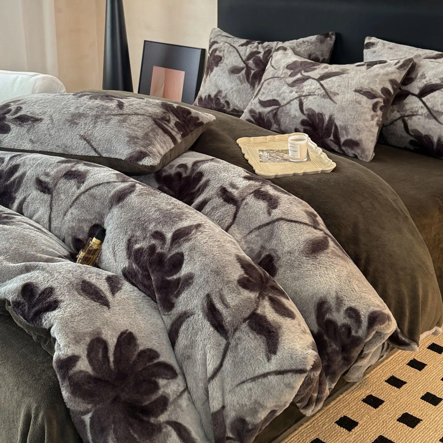 Winter Thick Velvet Bedding Set