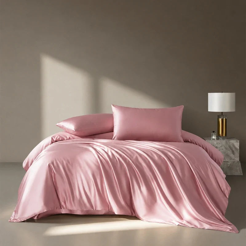 Hotel Style Solid Color Luxury 1000TC Egyptian Cotton Soft Bedding Set