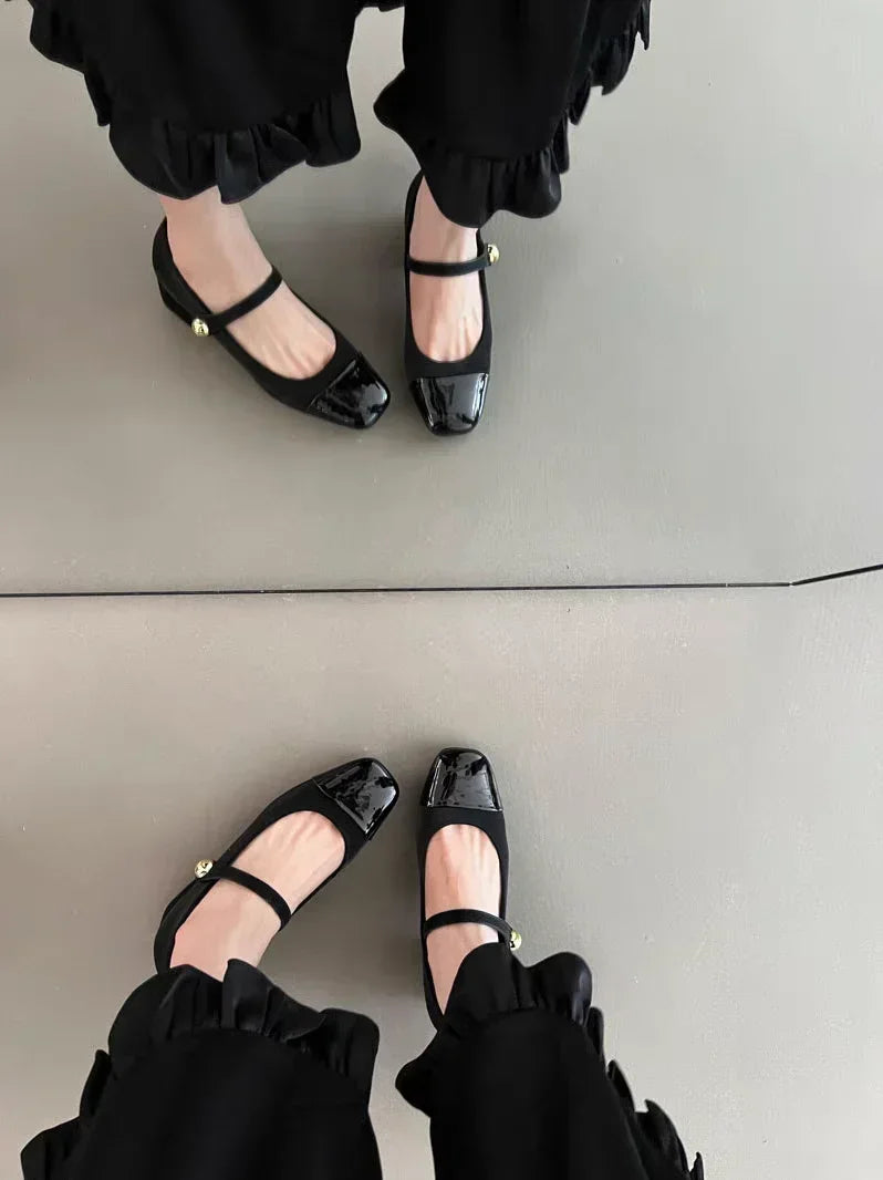 Harilyn Square Toe Pumps