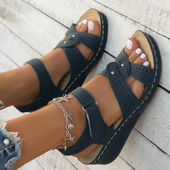 Plus Size Wedge Sandals