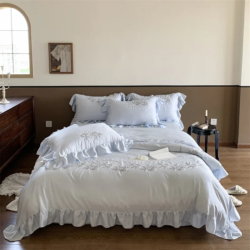 Luxury 600TC Lyocell Soft Silky Cooling Bedding Set