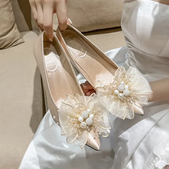 Sweet Bow Bridal Shoes