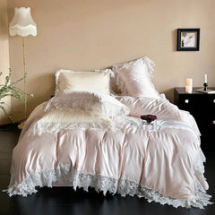 Romantic Lace Princess Wedding Bedding Set