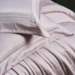 4Pcs Premium Egyptian Cotton Jacquard Bedding Set