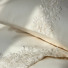 Elegant French Lace Solid Color Luxury Bedding Set