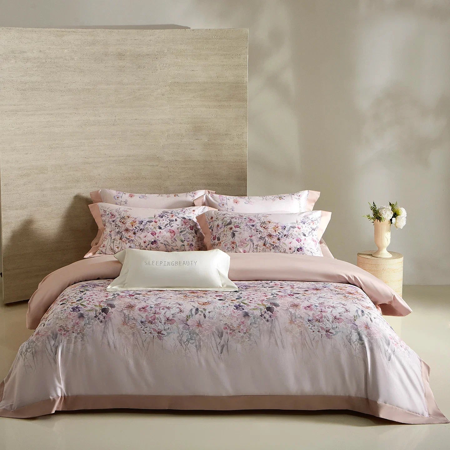Vintage Oil Painting Style Rose Flowers Pattern Bedding Set