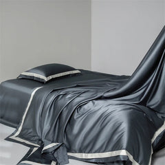 1000TC Egyptian Cotton Luxury Solid Color Hotel Style Soft Silky Bedding Set