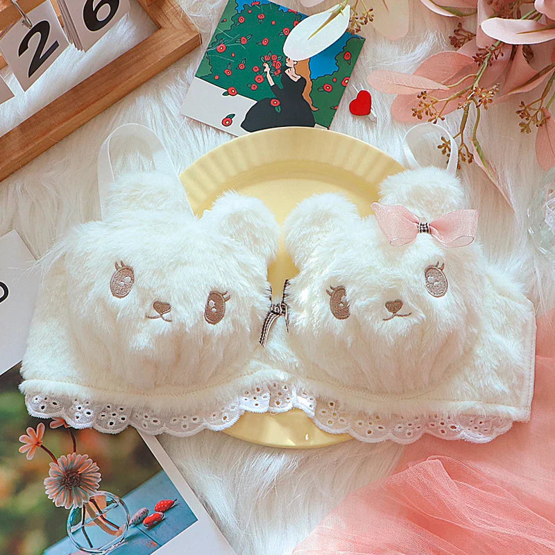 Bär Plüsch-Kawaii-Dessous-Set