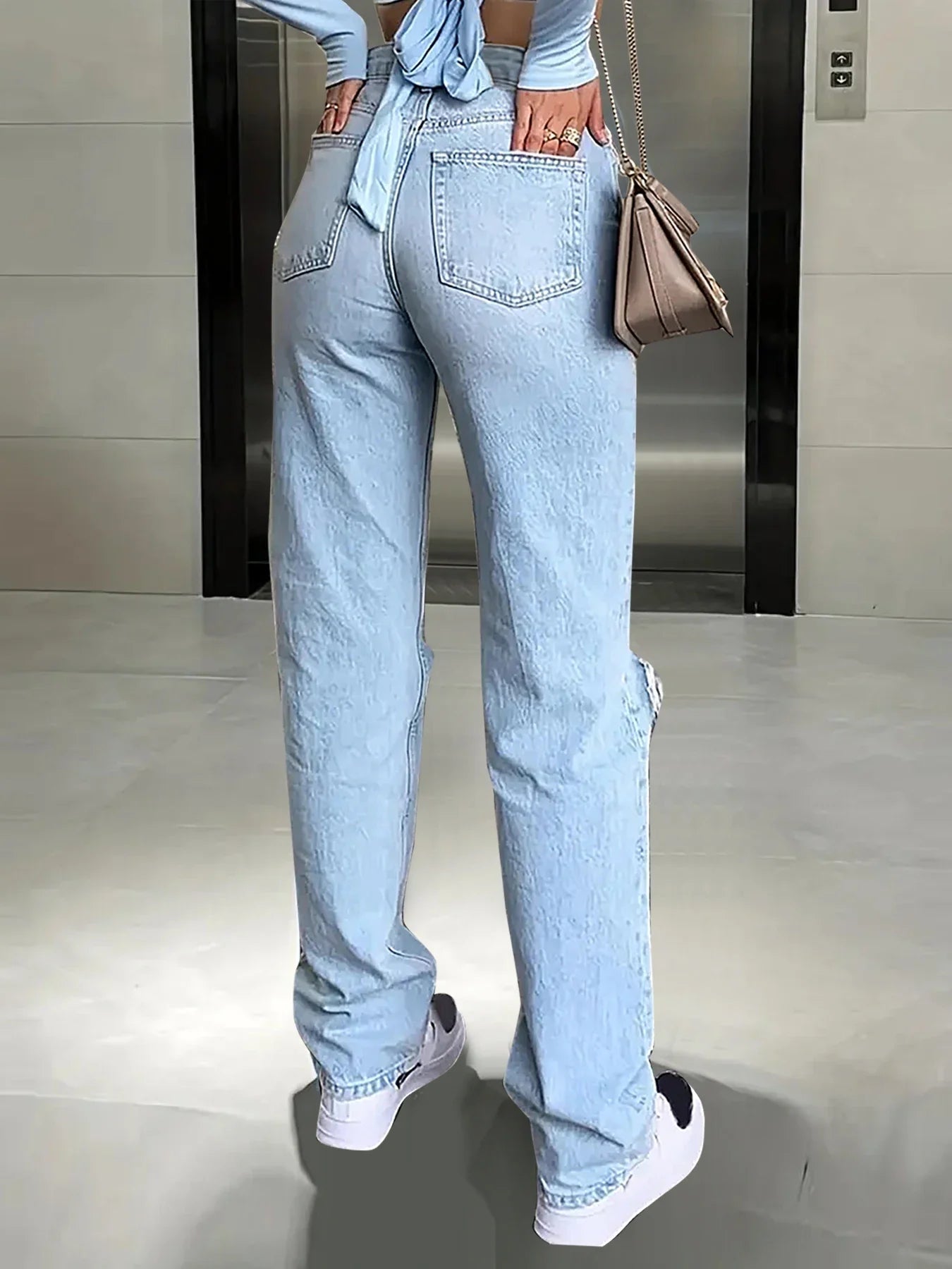 Seawalk Knee Ripped Jeans