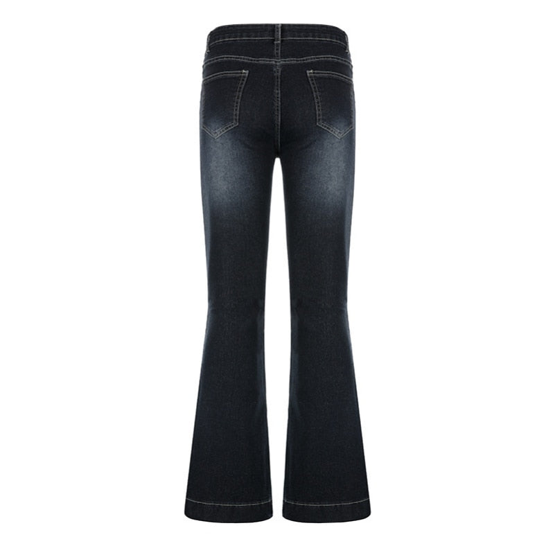 Luna Lit Low Waist Denim