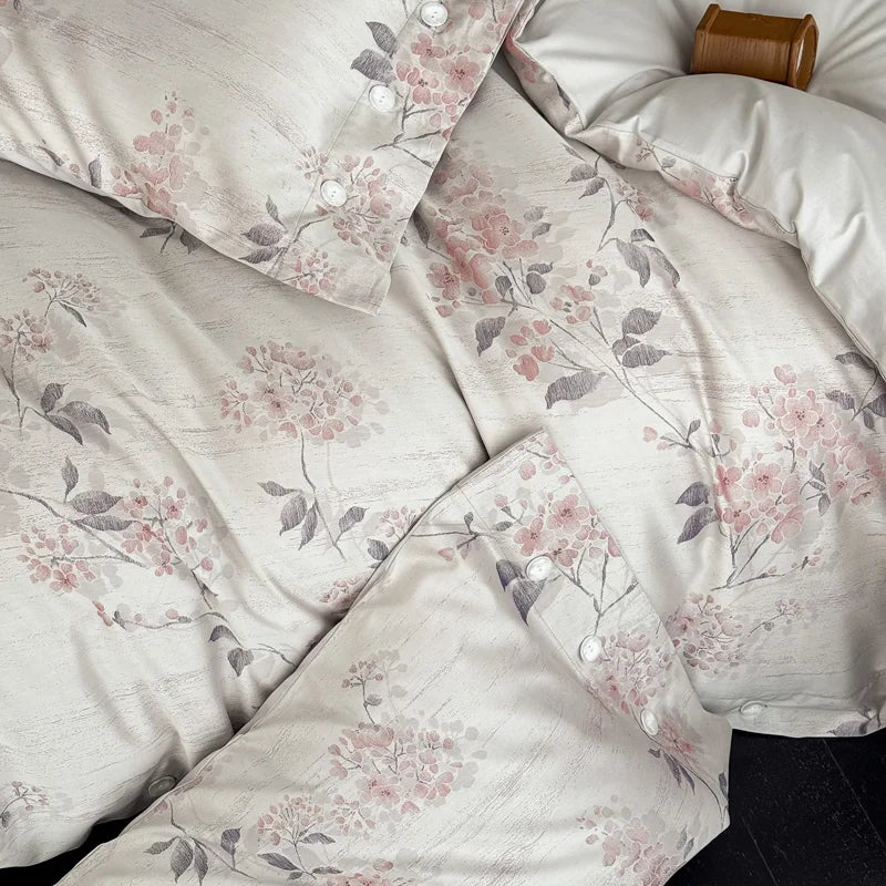 100% Cotton Yarn-dyed Jacquard Luxury Bedding Set