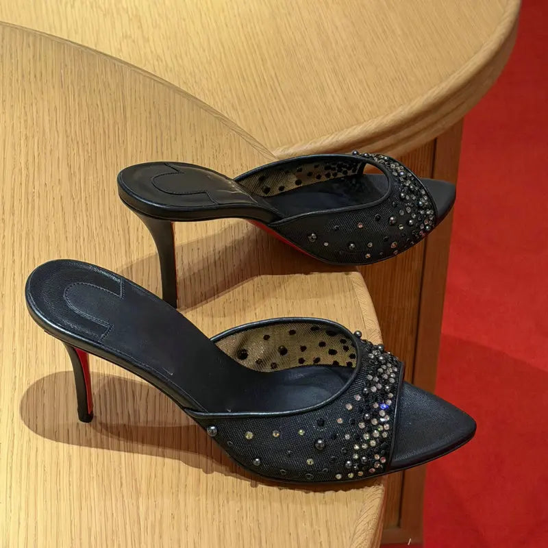 Style Pointed-Toe Thin-Tip Party High Heels