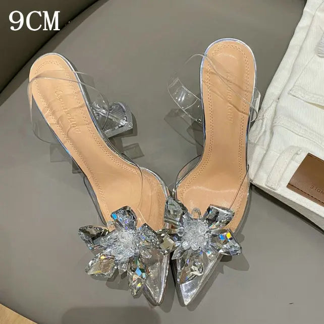 Silver Baotou Sandals