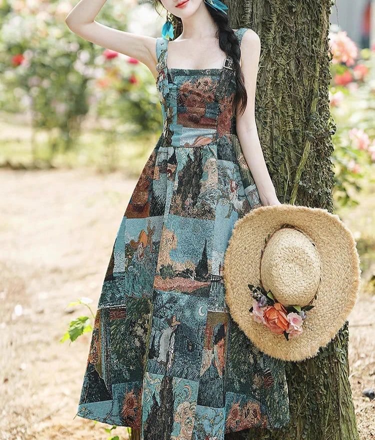 Vestido Jacquard de Muse Inspirado