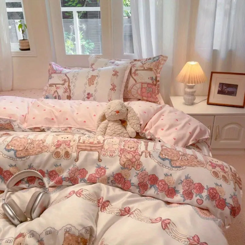 Cute Dogs Bedding Set