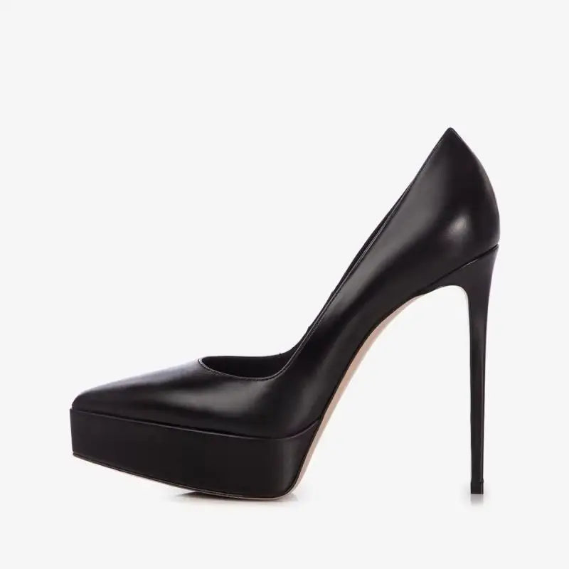 Nude Patent Leather Pumps