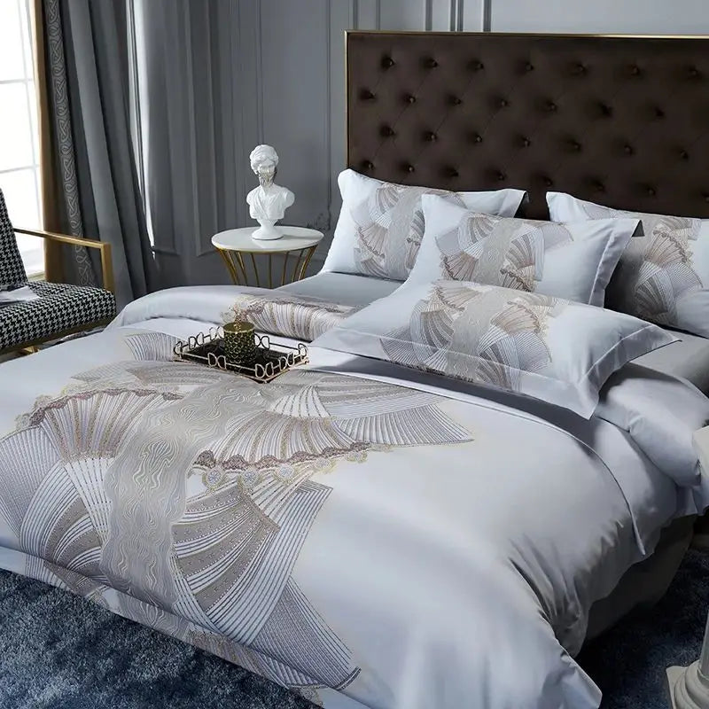 Premium 1000TC Egyptian Cotton Luxury Bedding Set