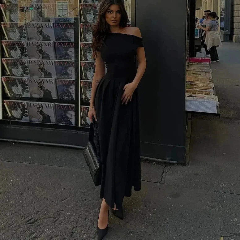 Book Smart Pleated Midi Dress