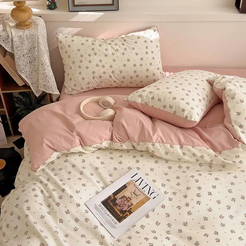 Red Rose Bedding Set