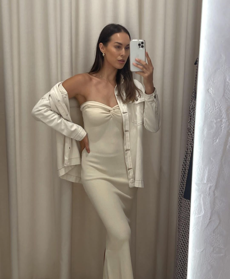 Serene Sunset Tube Dress