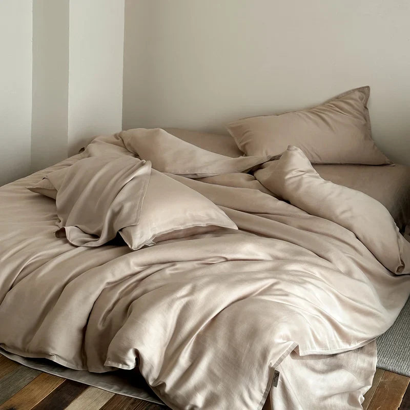 600TC Washed Lyocell Soft Bedding Set