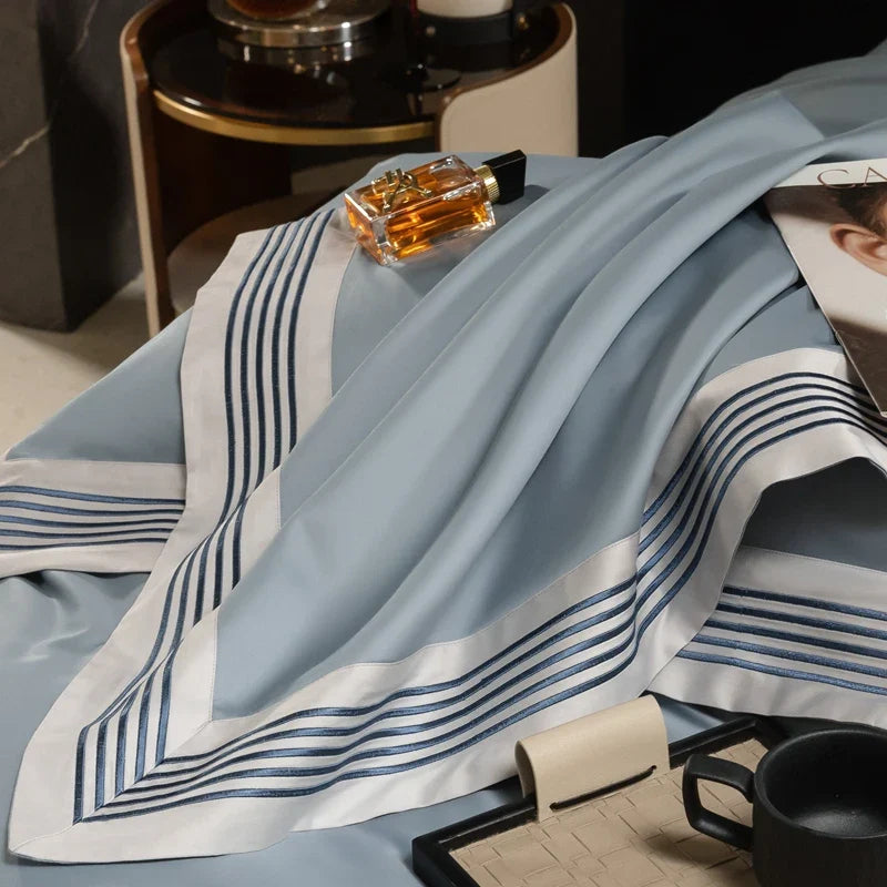 1000TC Egyptian Cotton Luxury Embroidery Bedding Set