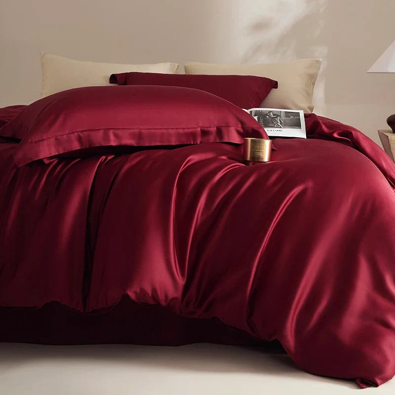 600TC Lyocell Soft Silky Cooling Bedding Set