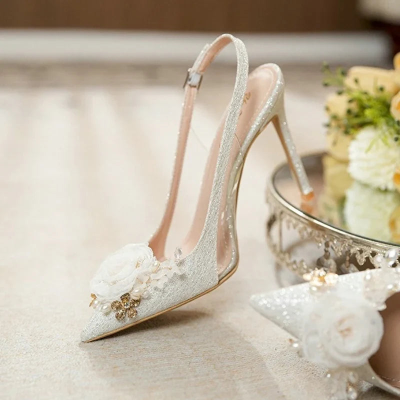 White Wedding Shoes