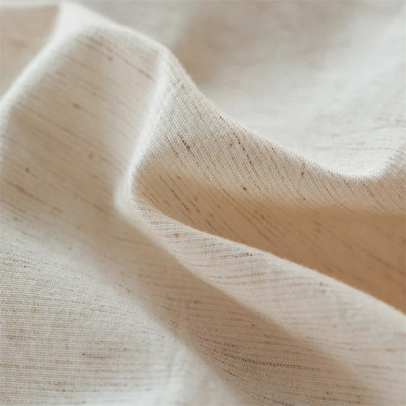Cotton Linen Blend 4Pcs Bedding Set