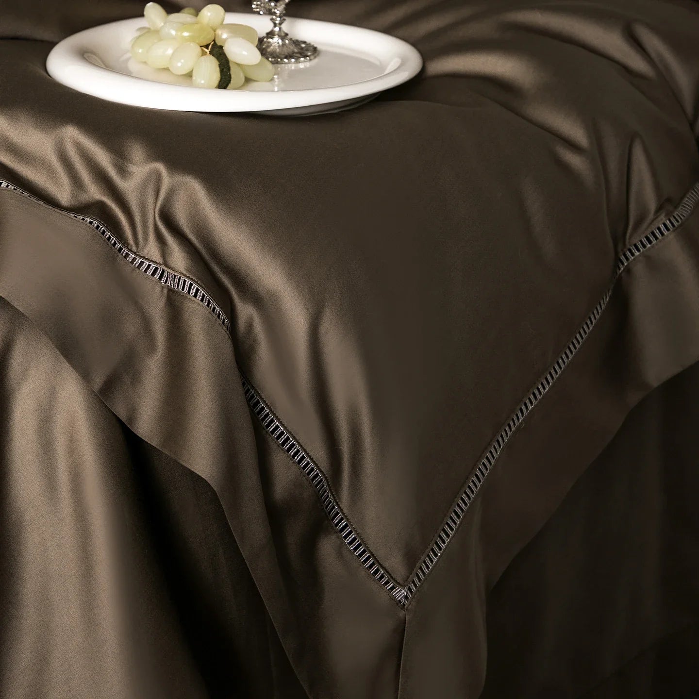 Luxury Solid Color Hotel Style Premium 1000TC Egyptian Cotton Bedding Set