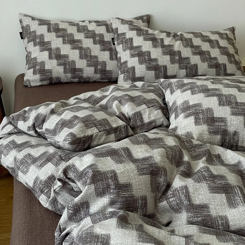 Bohemia Printed Linen-cotton Bedding Sets