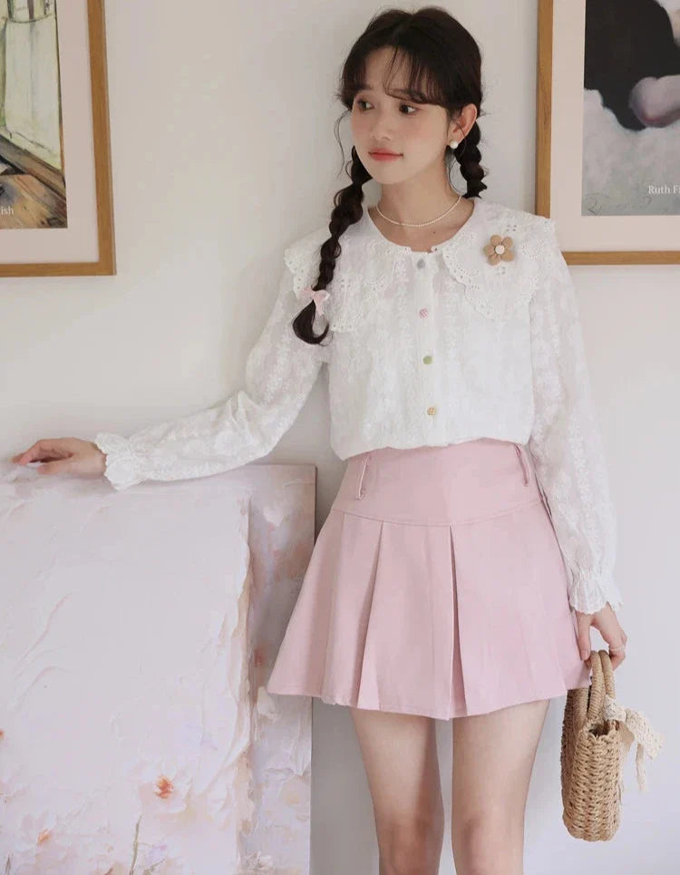 Kawaii Cottagecore Long Sleeve Shirt