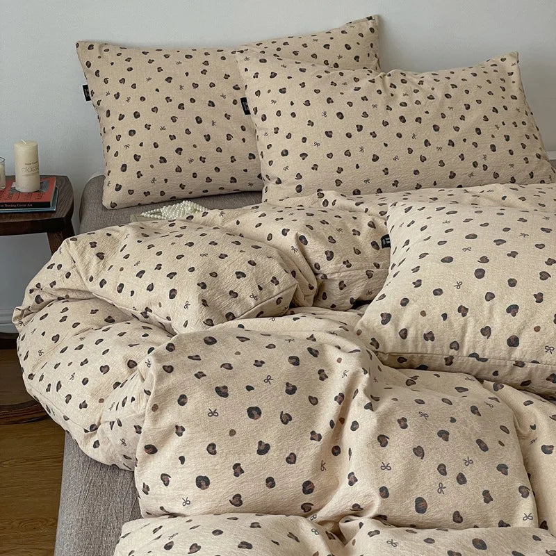 Bohemia Printed Linen-cotton Bedding Sets