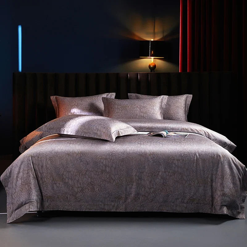 Premium 1200TC Egyptian Cotton Digital Printing Luxury Bedding Set