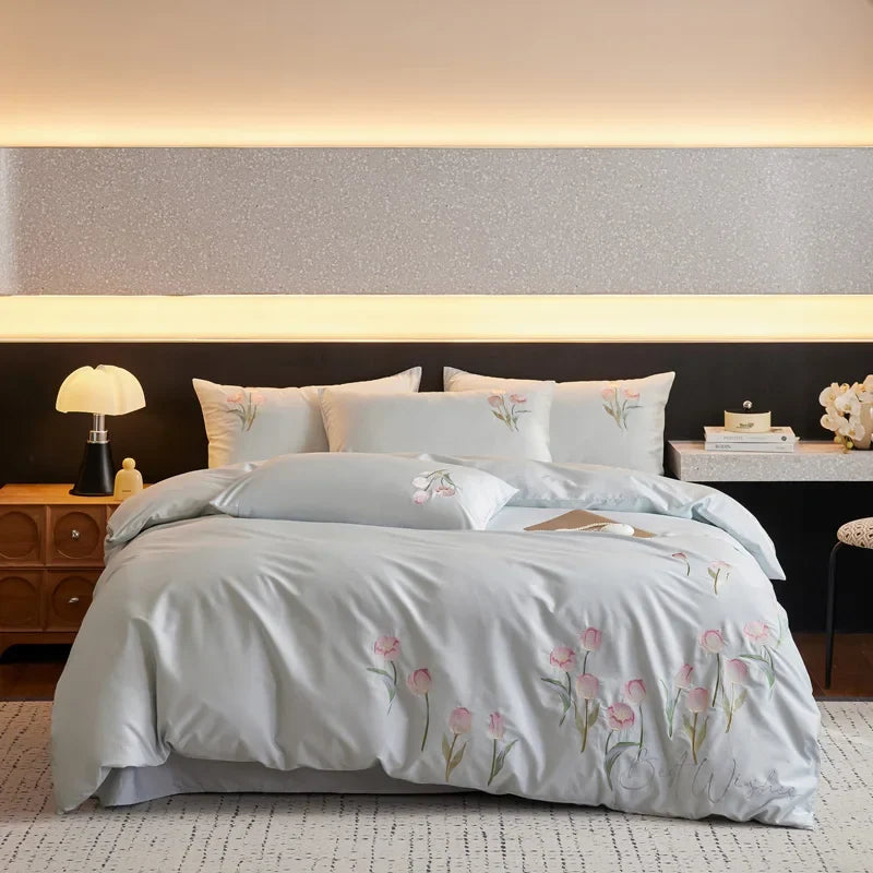 600TC Egyptian Cotton Luxury Bedding Set